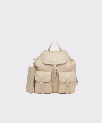 Prada Re-Nylon medium Backpack With Pouch