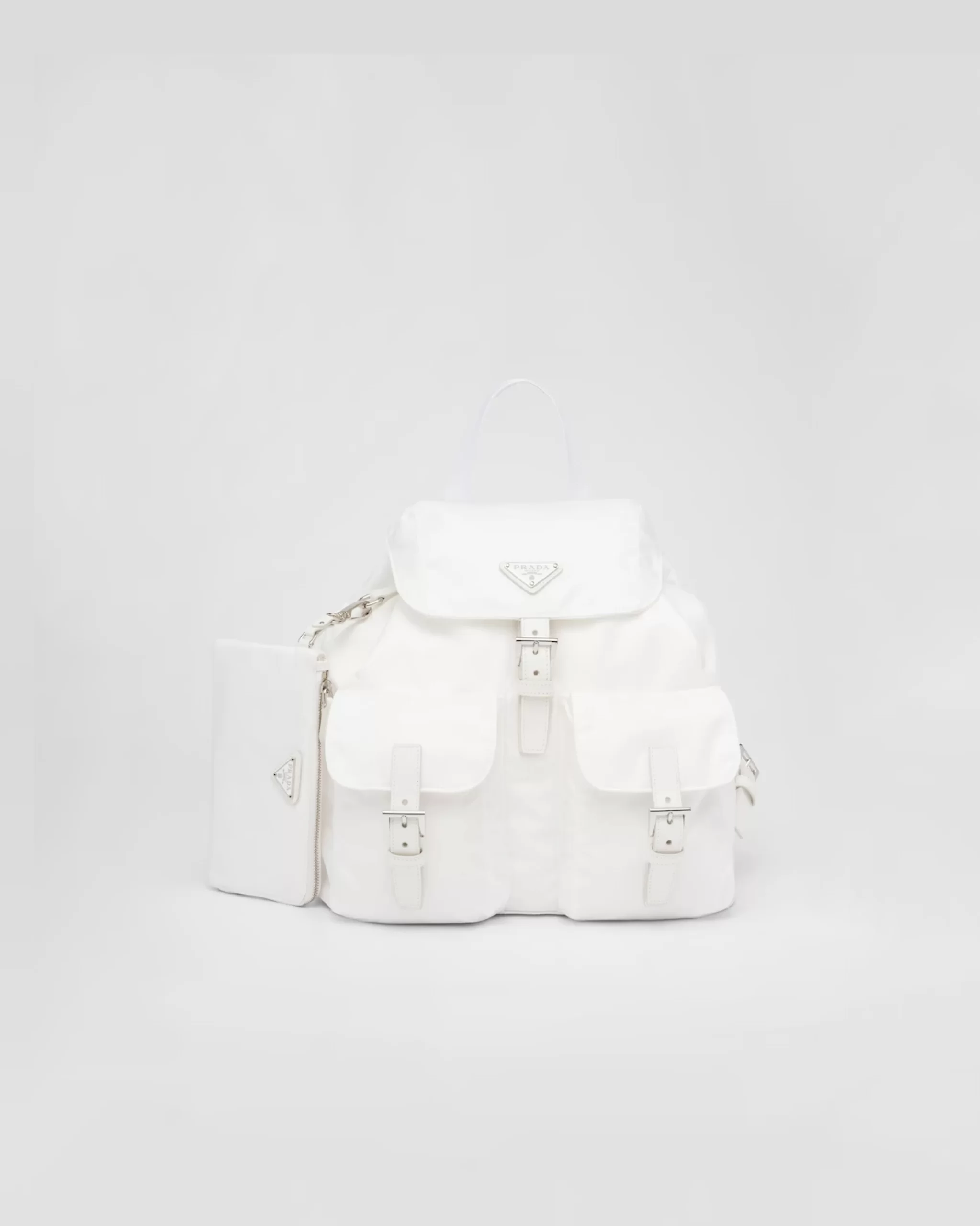 Prada Re-nylon Medium Backpack With Pouch
