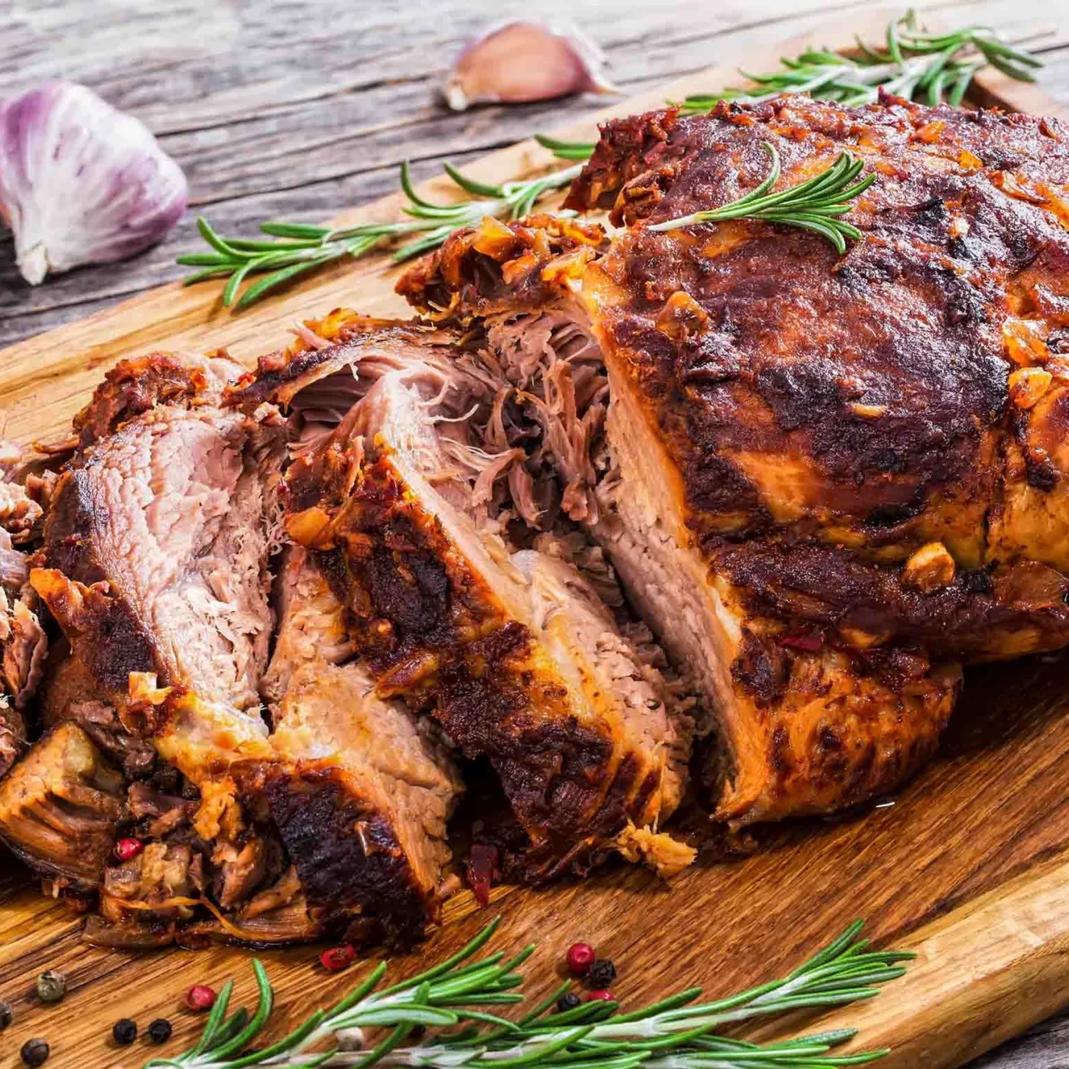 Alternative view of Pasture-Raised Heritage Boneless Pork Tenderloin Roast, Premium Trimmed, Non-GMO, Raised w/o Antibiotics