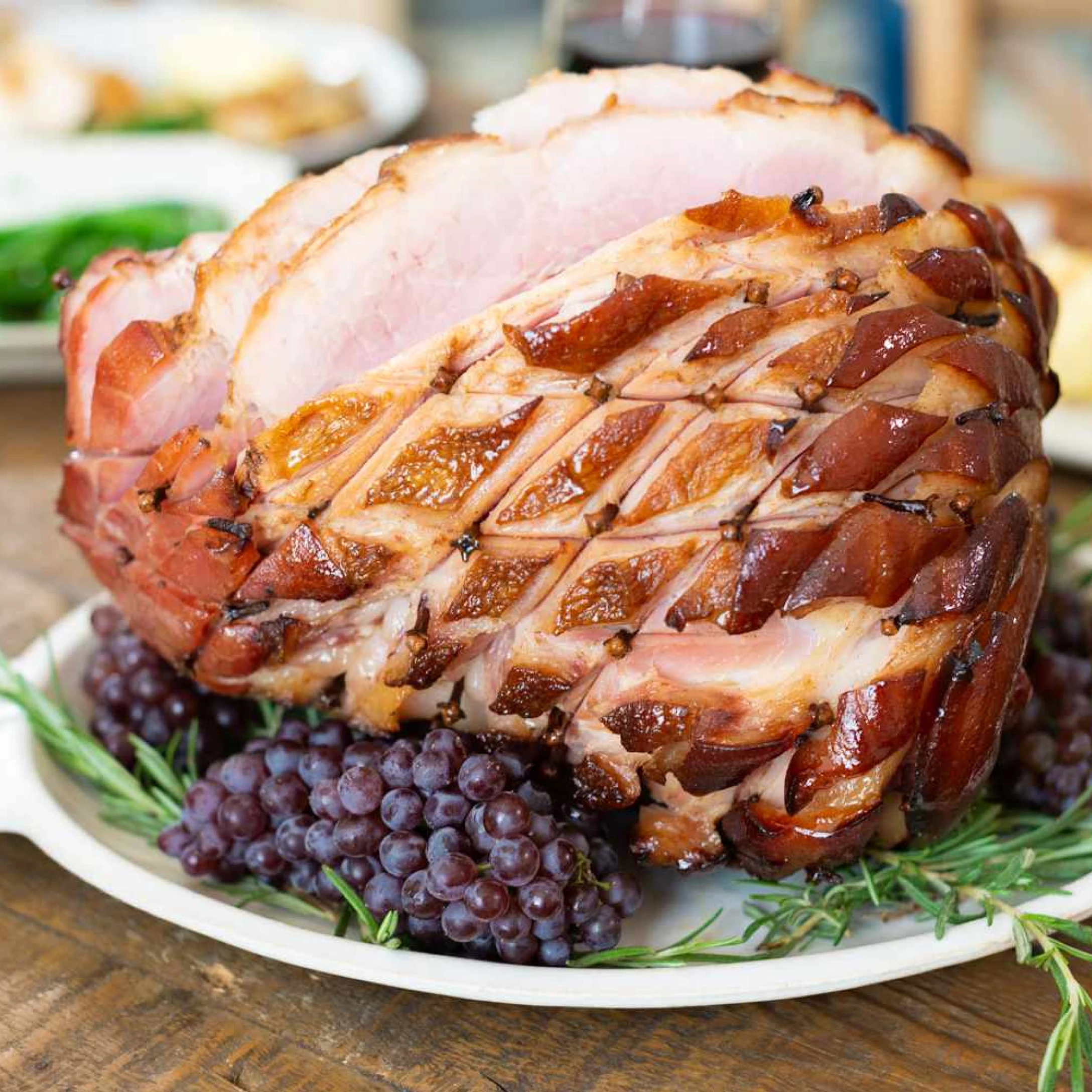 Alternative view of Uncured Smoked Boneless Half Ham, Raised w/o Antibiotics
