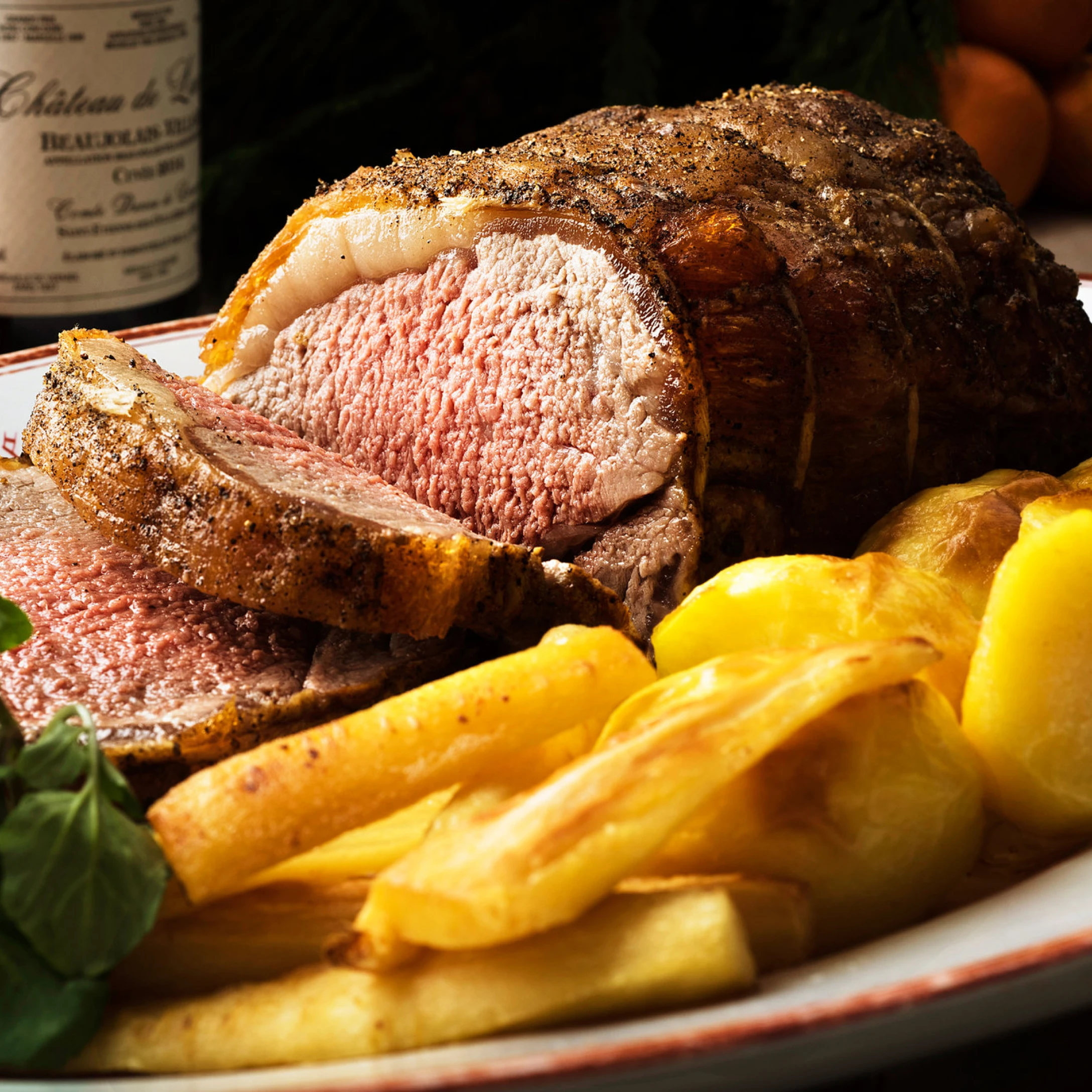 Alternative view of Prime Reserve Local Angus RWA NY Strip Loin Beef Roast