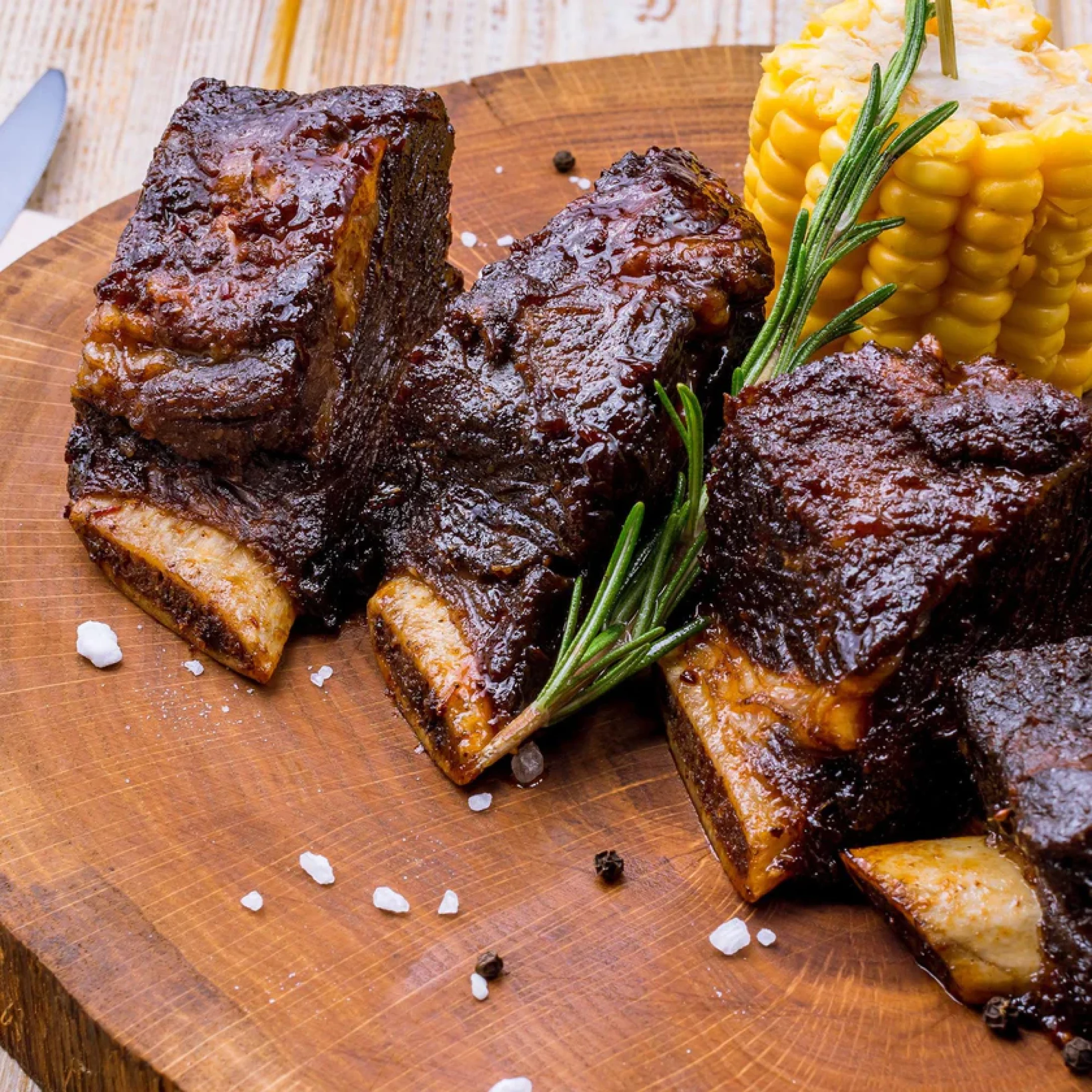 Alternative view of 100% Grass-Fed Local Bone-In Beef Short Ribs
