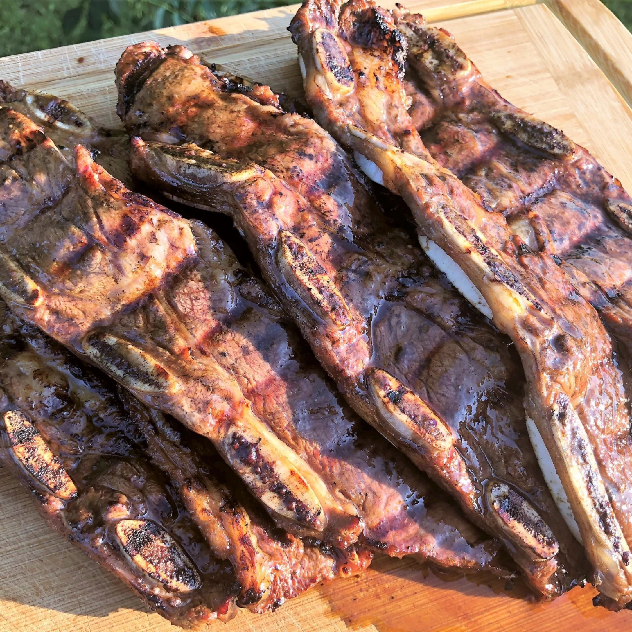 Alternative view of 100% Grass-Fed Local Bone-In Thin Cut Beef Short Ribs, Flanken Style