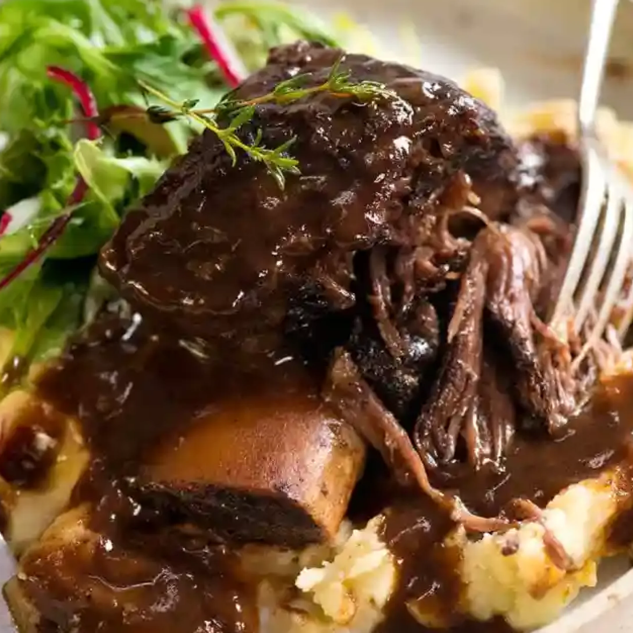 Alternative view of Local Angus RWA Bone-In Beef Short Ribs