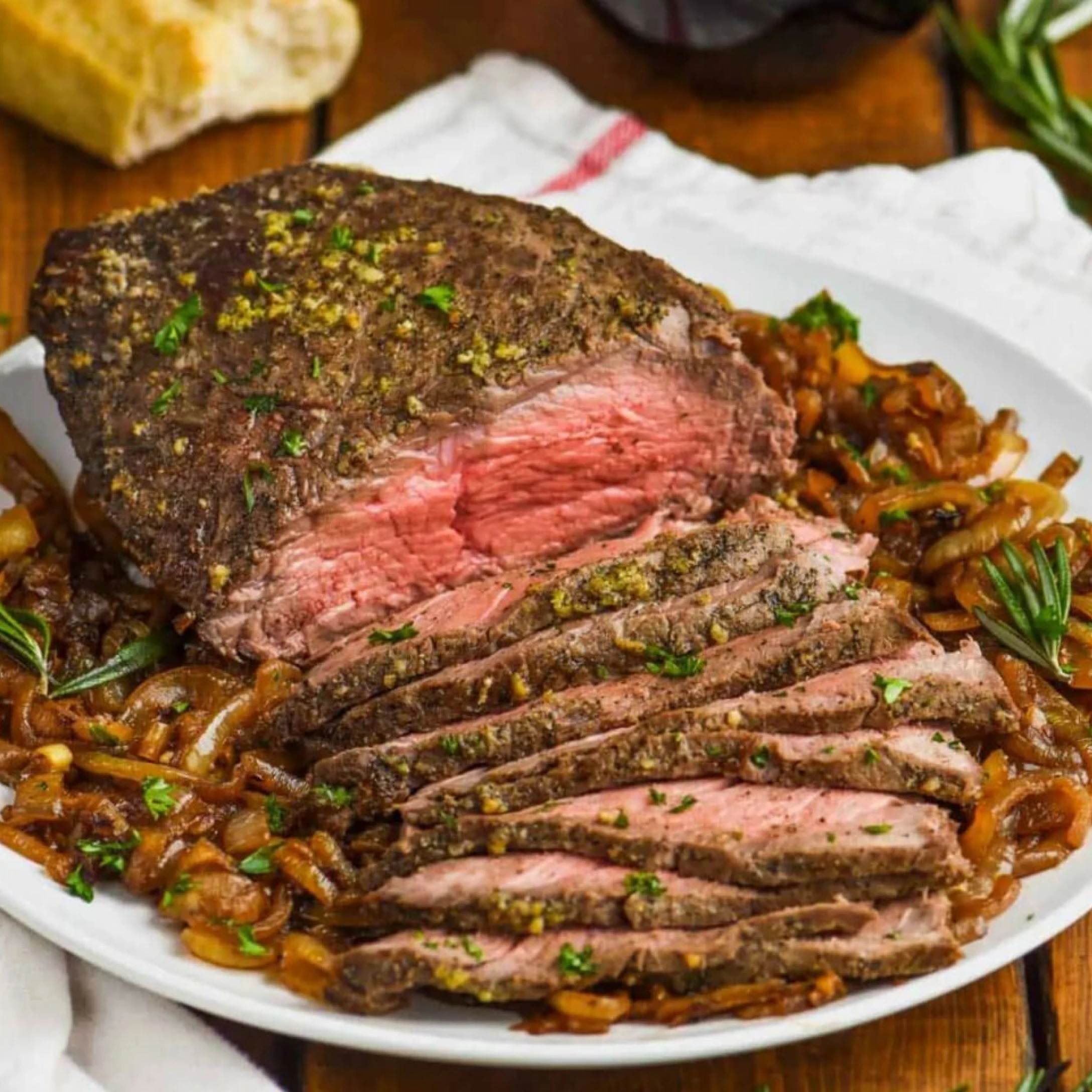 Alternative view of 100% Grass-Fed Local Beef Top Round Roast