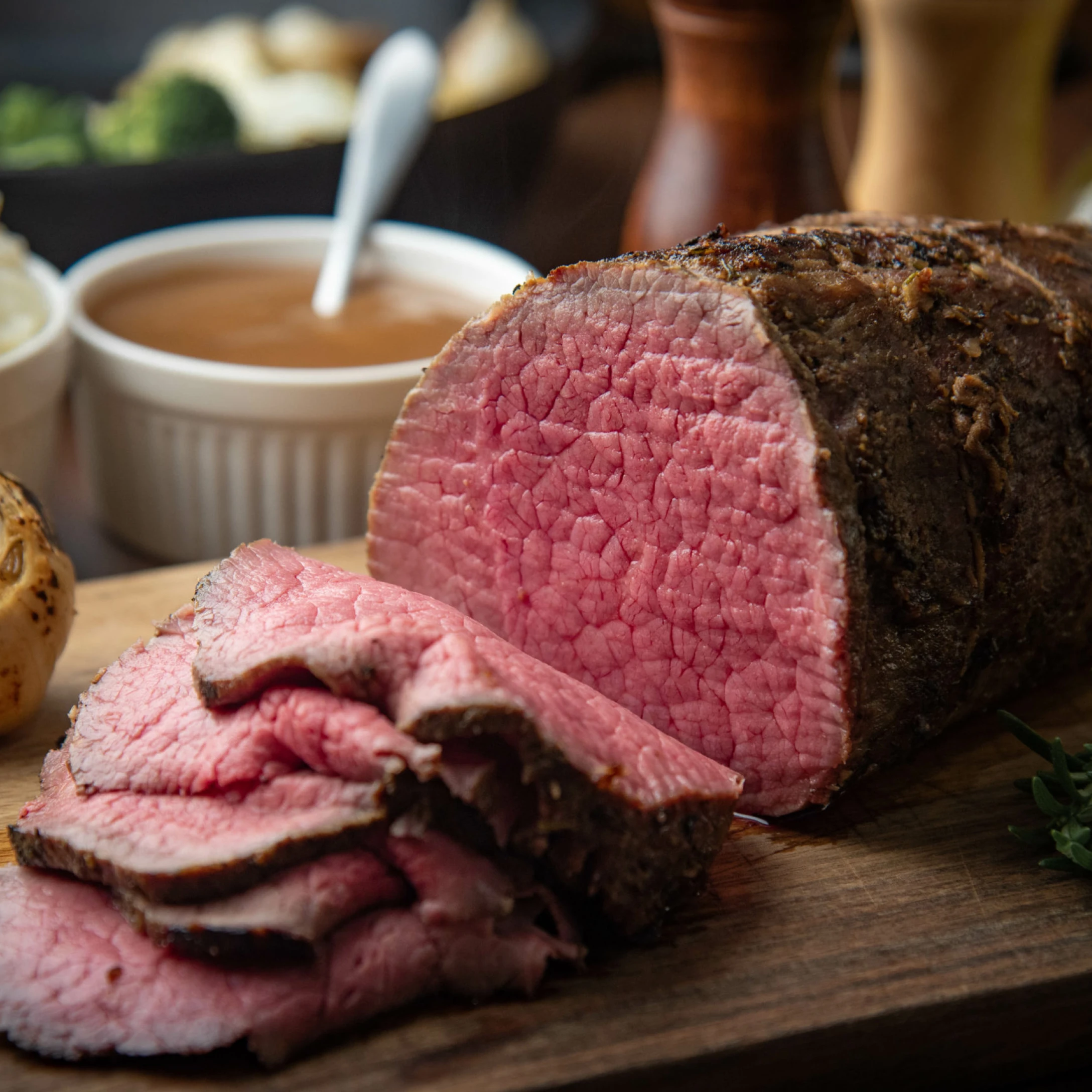 Alternative view of 100% Grass-Fed Local Beef Eye Round Roast