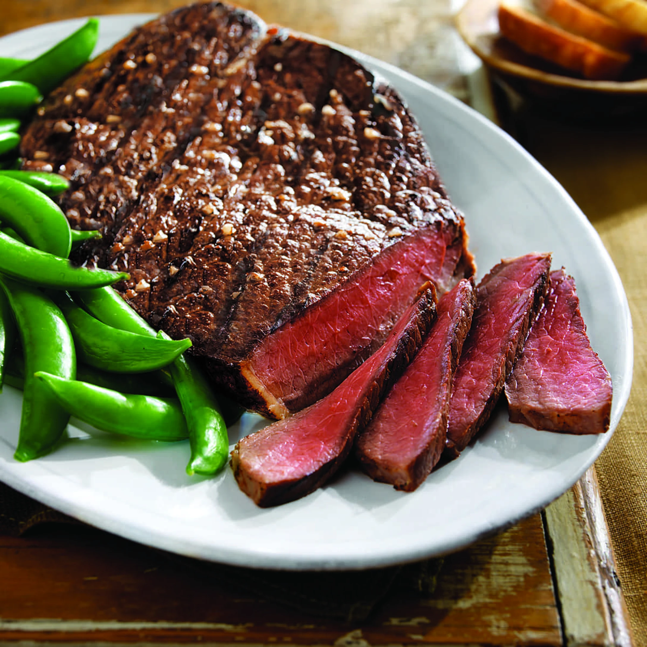 Alternative view of Local Angus RWA Top Round Steak