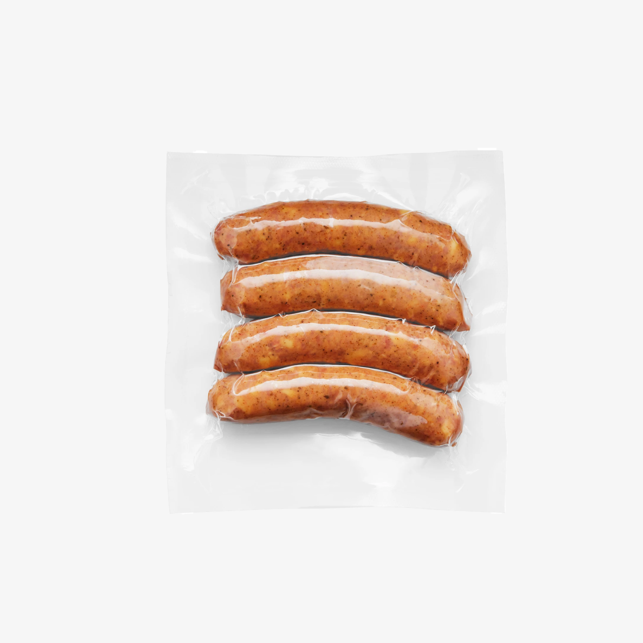 Pasture-Raised Heritage Pork Smoked Austrian Sausage With Cheese, Non-GMO, Raised w/o Antibiotics