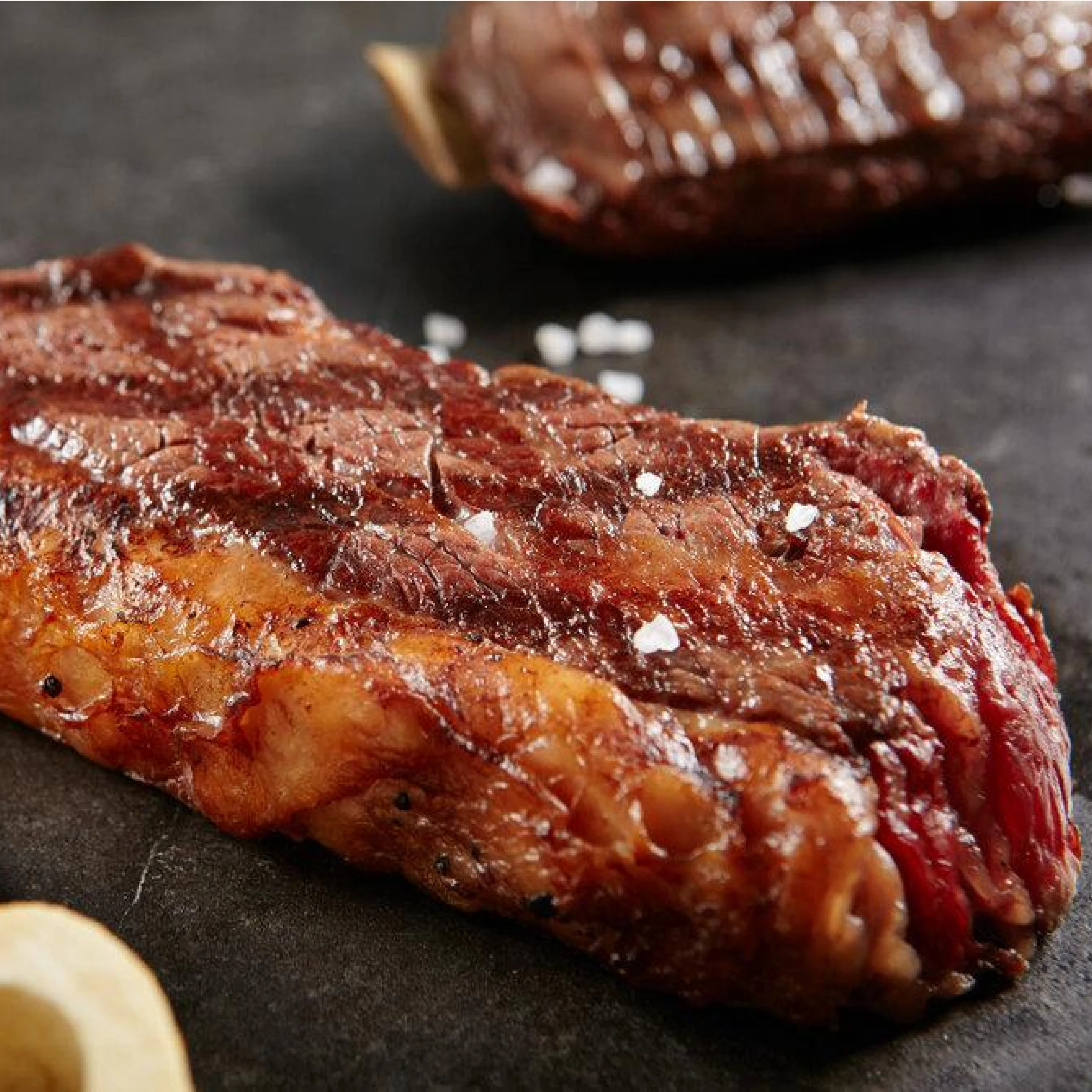 Alternative view of 100% Grass-Fed Local Beef Sirloin Tip Steak