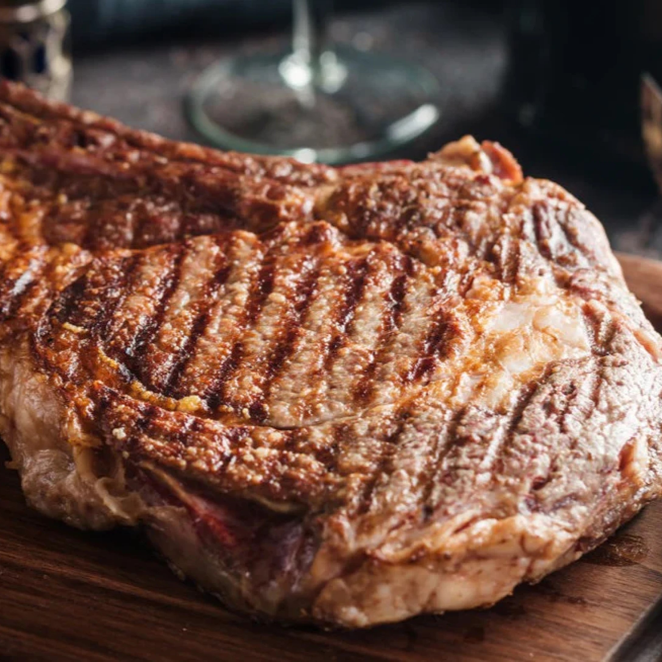 Alternative view of Prime Reserve Local Angus RWA Bone-In Rib Steak