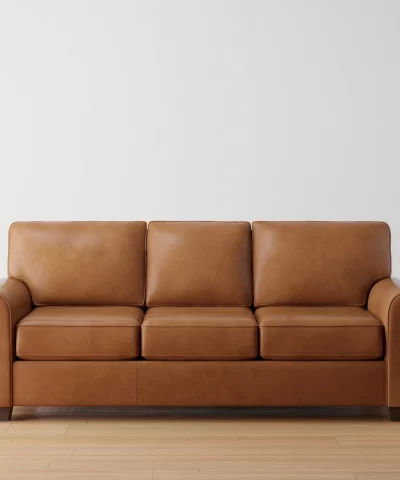 buchanan roll arm leather sofa 3 xl