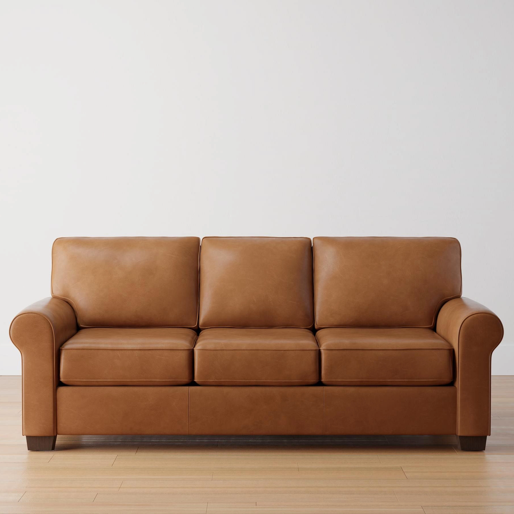 Alternative view of Buchanan Roll Arm Leather Sofa (Dummy) Remove