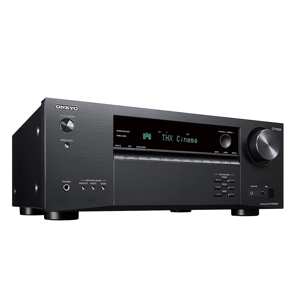 Alternative view of Onkyo TX-NR6100 7.2-Channel Home Theater Receiver