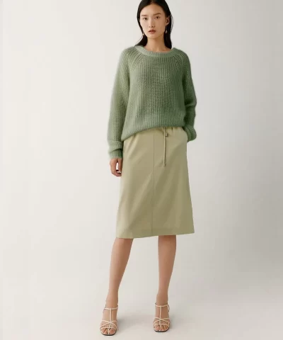 Alternative view of ICICLE Mohair Blended Round Neck Sweater