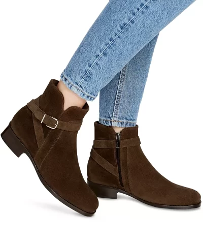 NoraLux Women's Suri Buckled Booties - Image 3