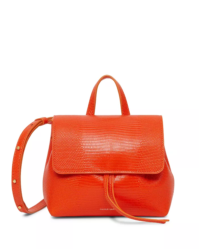 Jos' Mini Soft Lady Bag Snake Embossed Leather Crossbody