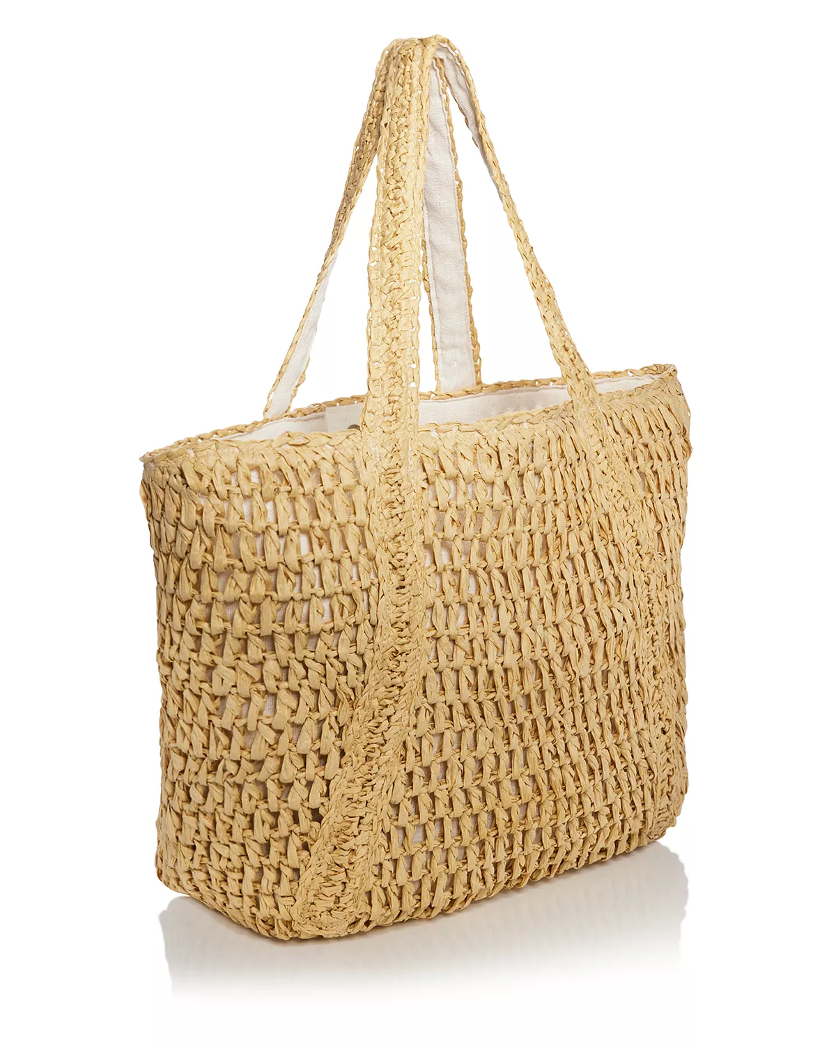 Alternative view of Jos' Slouchy Straw Tote Bags