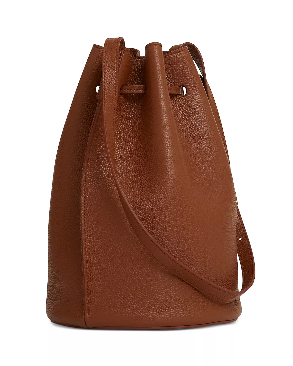 Alternative view of Jos' Champagne Small Leather Bucket Bag