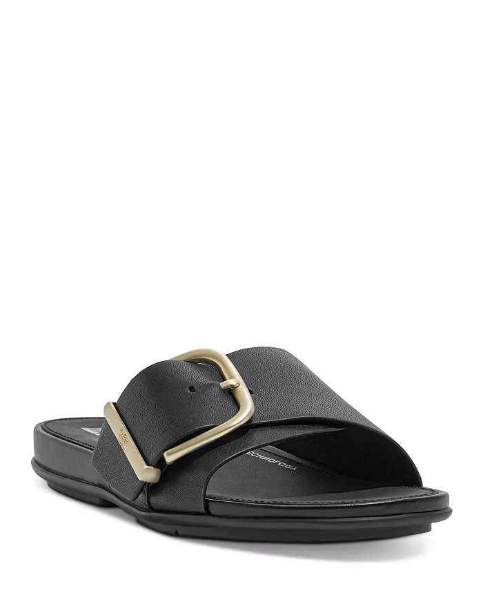 Alternative view of NoraLux Women's Gracie Maxi-Buckle Slide Sandals