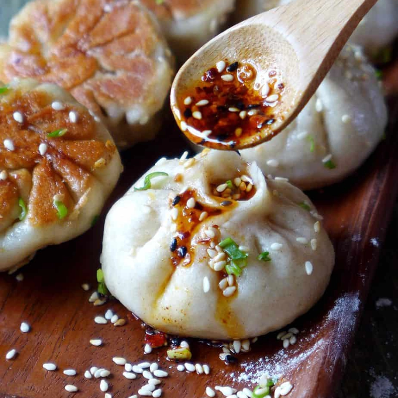 Shanghai Pan-Fried Pork Buns (生煎包 6 Pcs)