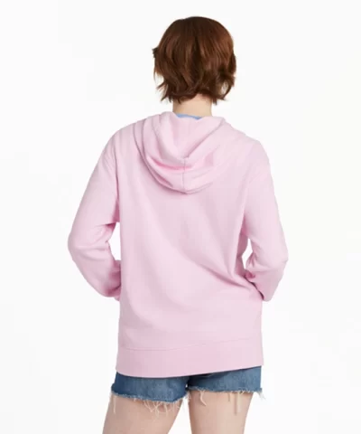 NoraLux Women's Sweet Daisy Simply True Fleece Zip Hoodie - Image 6
