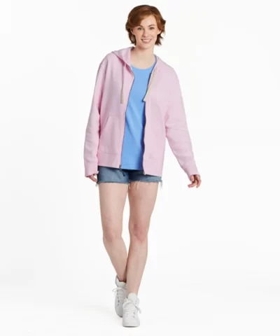 NoraLux Women's Sweet Daisy Simply True Fleece Zip Hoodie - Image 7