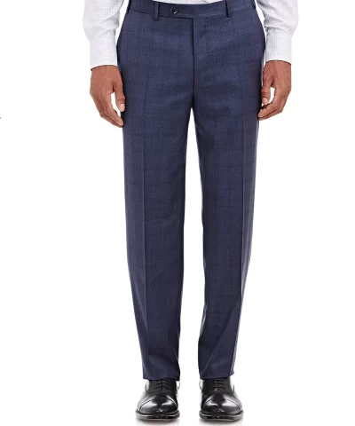 Canali Windowpane-Plaid Two-Button C Soft Suit - Image 5