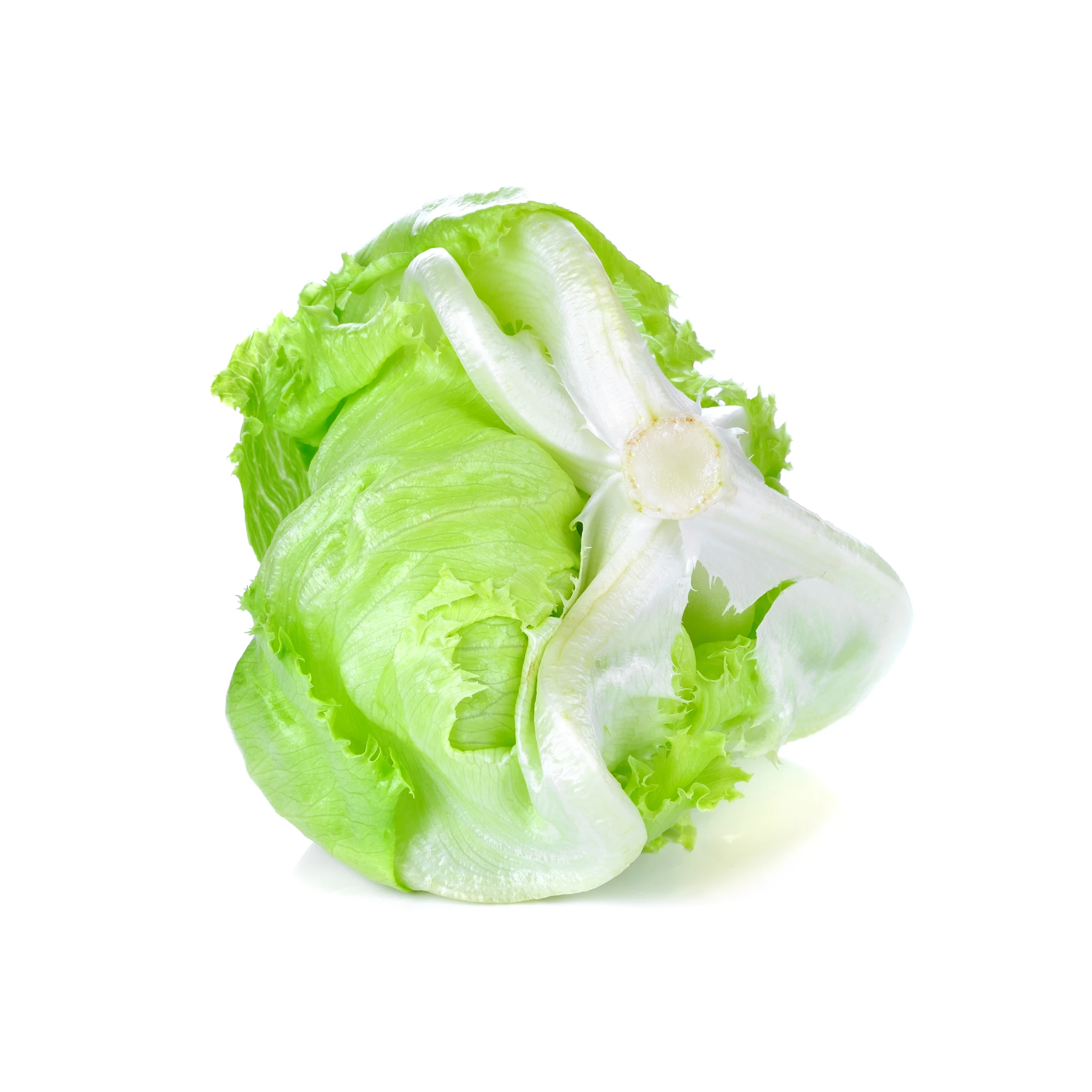 Alternative view of Organic Iceberg Lettuce 1 each