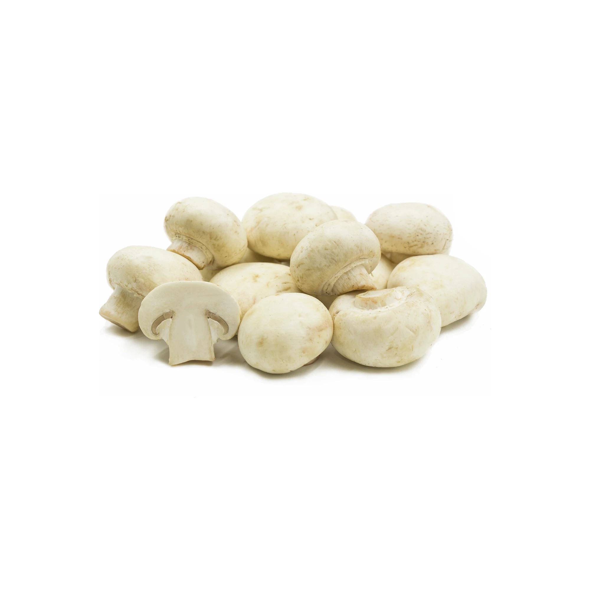 Alternative view of White Mushrooms 8 oz