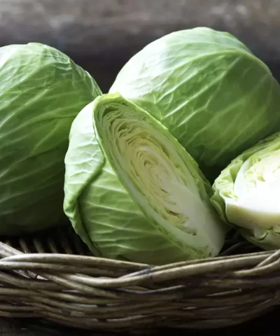 Organic Green Cabbage 1lb - Image 3