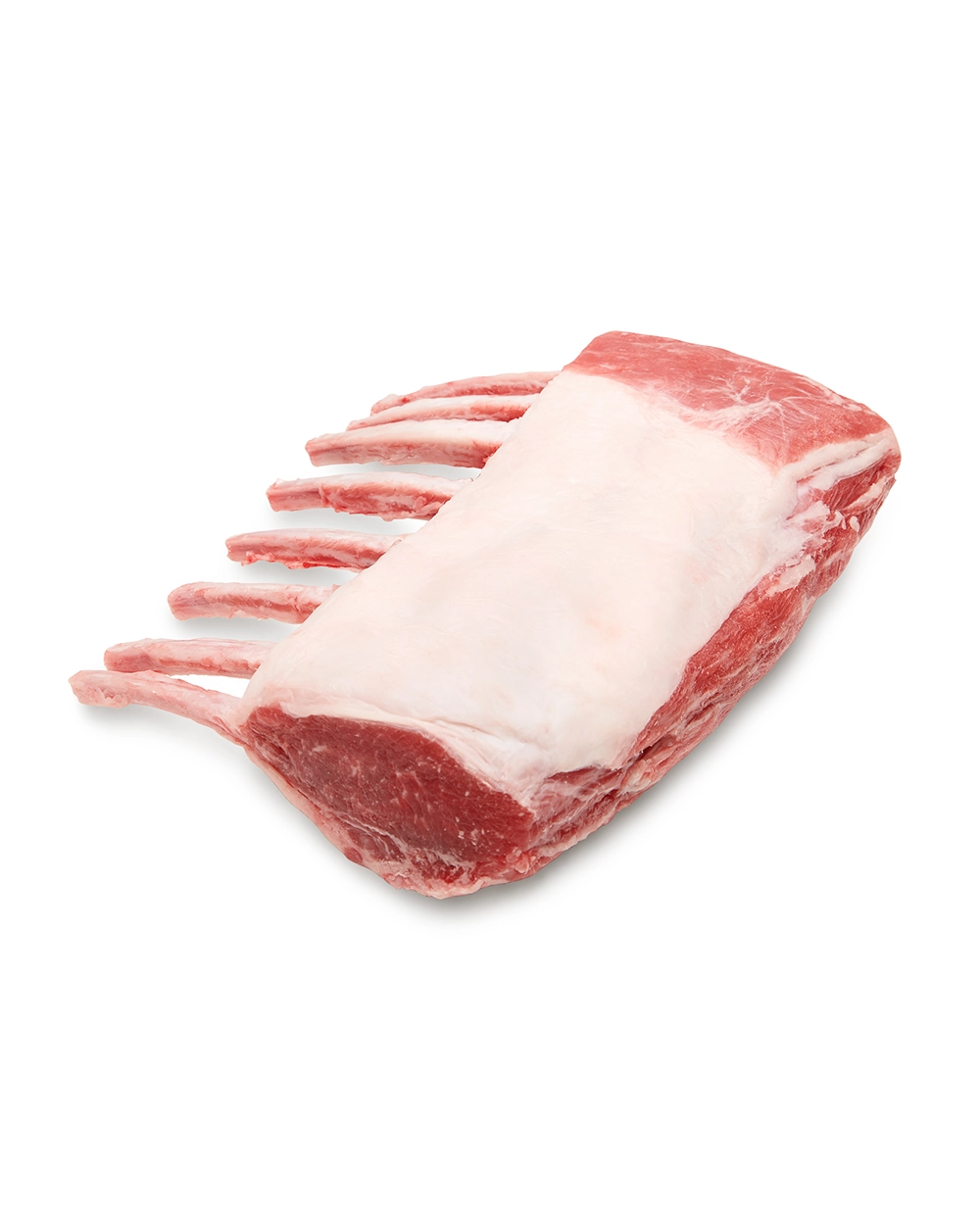 Pasture-Raised Local Rack of Lamb, Frenched, Raised w/o Antibiotics