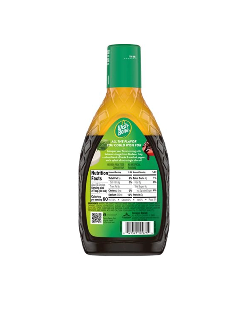 Alternative view of Wish-Bone Balsamic Vinaigrette Dressing, 15 fl oz