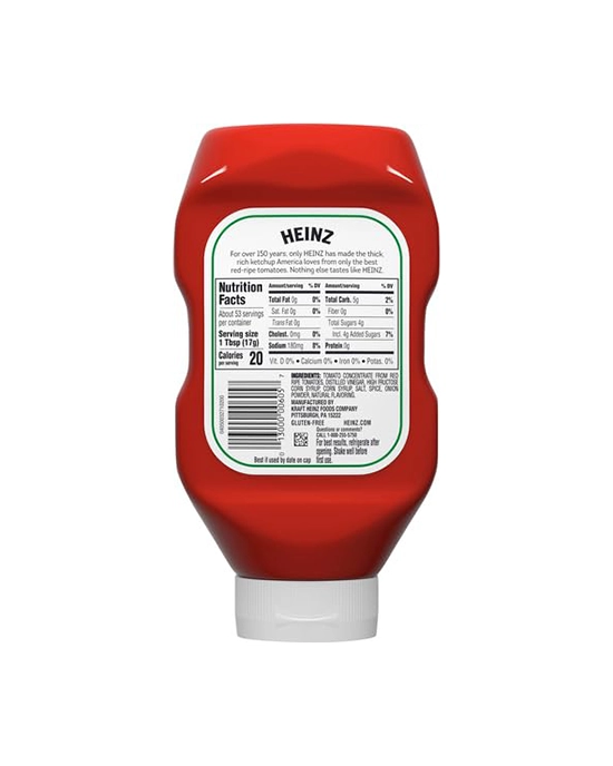 Alternative view of Heinz Tomato Ketchup 14 oz, Bottle