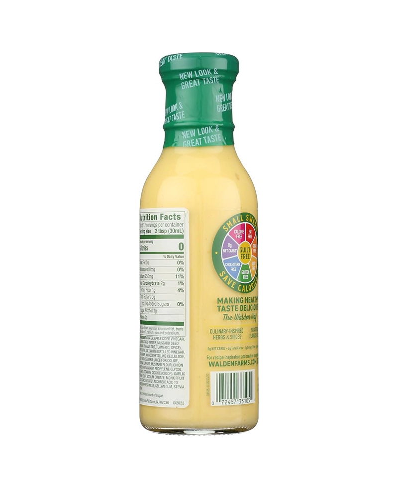 Alternative view of Walden Farms Honey Dijon Dressing 12 fl oz Bottle