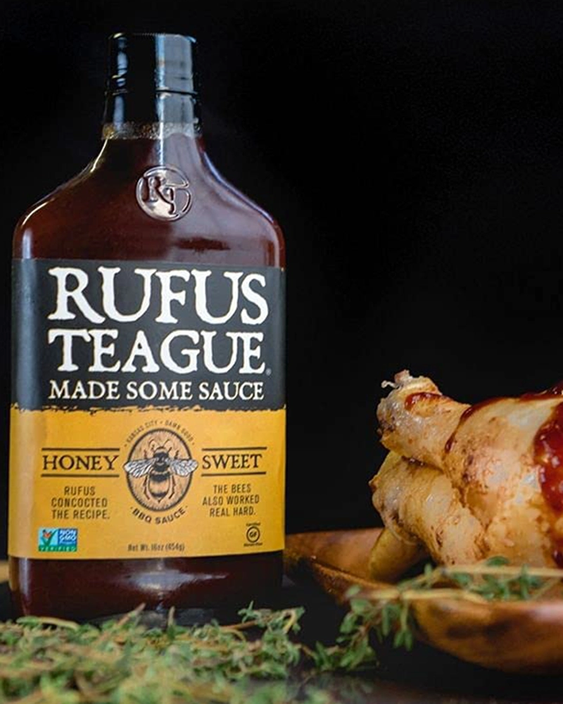 Alternative view of Rufus Teague Honey Sweet BBQ Sauce, 16 oz (454g)