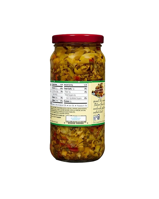 Alternative view of Mezzetta Italian Olive Salad & Sandwich Spread - 16 fl oz