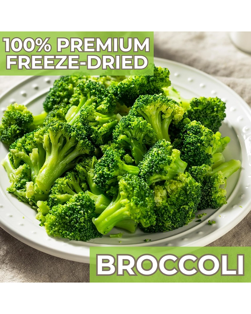 Alternative view of Nutristore Freeze Dried Broccoli