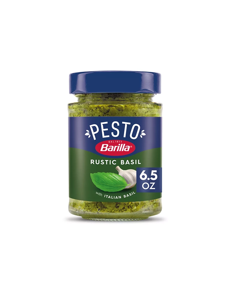 Barilla Rustic Basil Pesto Sauce 6.5 oz