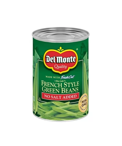 Del Monte No Salt Added French Style Green Beans - 14.5oz