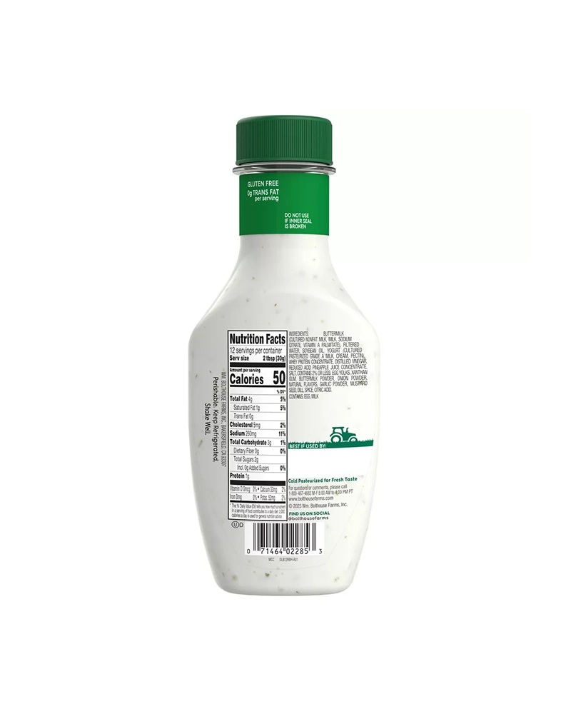 Alternative view of Bolthouse Farms Classic Ranch Yogurt Dressing & Dip 12 fl oz