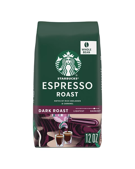 Starbucks Espresso Roast Dark Roast Whole Bean Coffee - 12oz