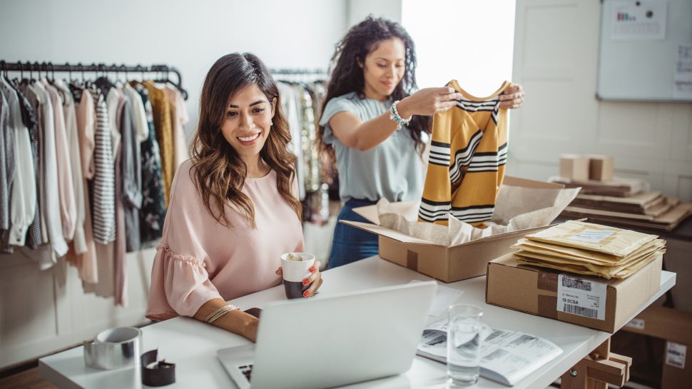 photo two women selling online small business clothes.jpg.auspostimage.970 0.169.medium