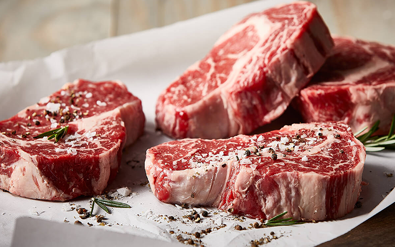 raw meat