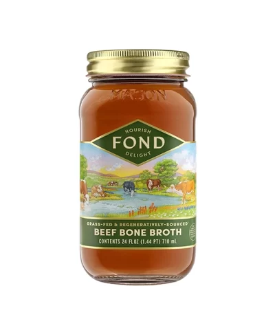 FOND Grassfed Regenerative Beef Bone Broth
