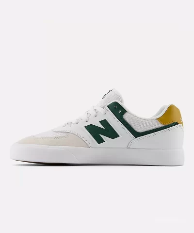 New Balance Men's Numeric - 574 Vulc [White/Green]