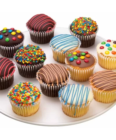 Birthday Cupcakes, 12 Piece