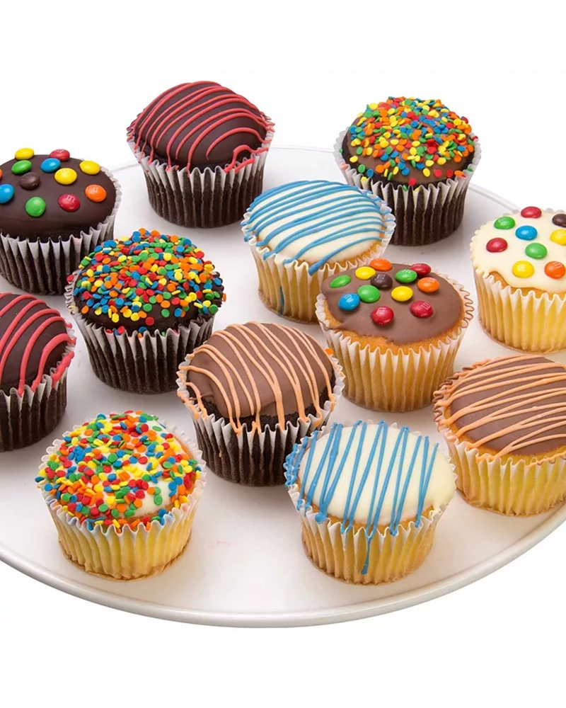 Birthday Cupcakes, 12 Piece