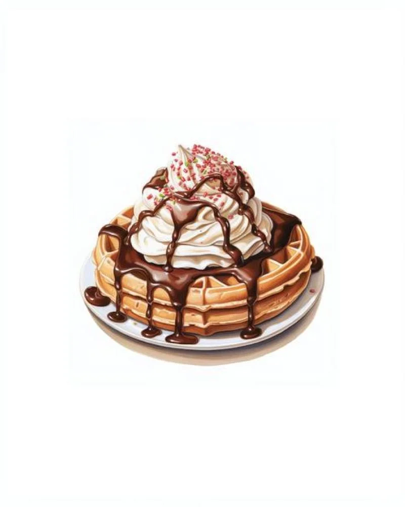 Alternative view of Van's Chocolate Chip Power Grains Waffles 6 ct