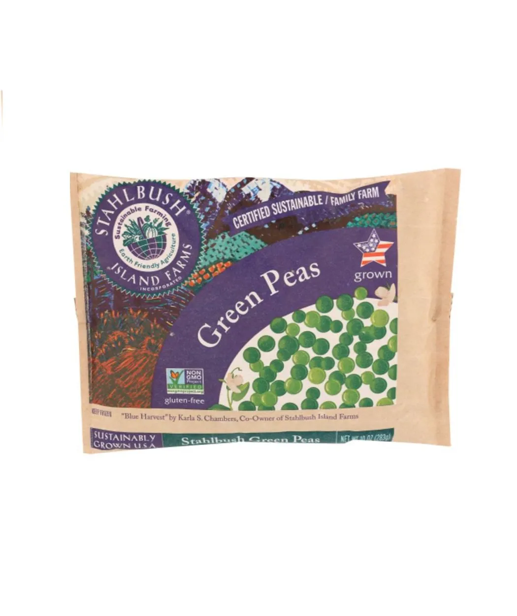 Stahlbush Green Peas 10 oz