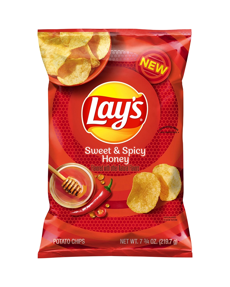 Lay's® Sweet and Spicy Honey Flavored Potato Chips 7.75 oz
